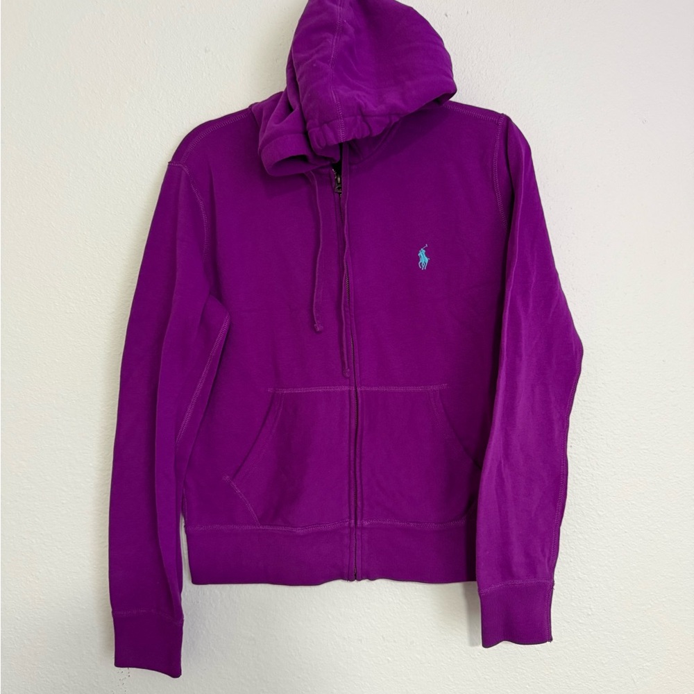Polo by Ralph Lauren Purple Hoodie Sweater